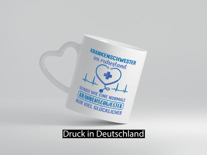 Krankenschwester | Ruhestand coole Humor Jubiläum Geschenkidee Tasse
