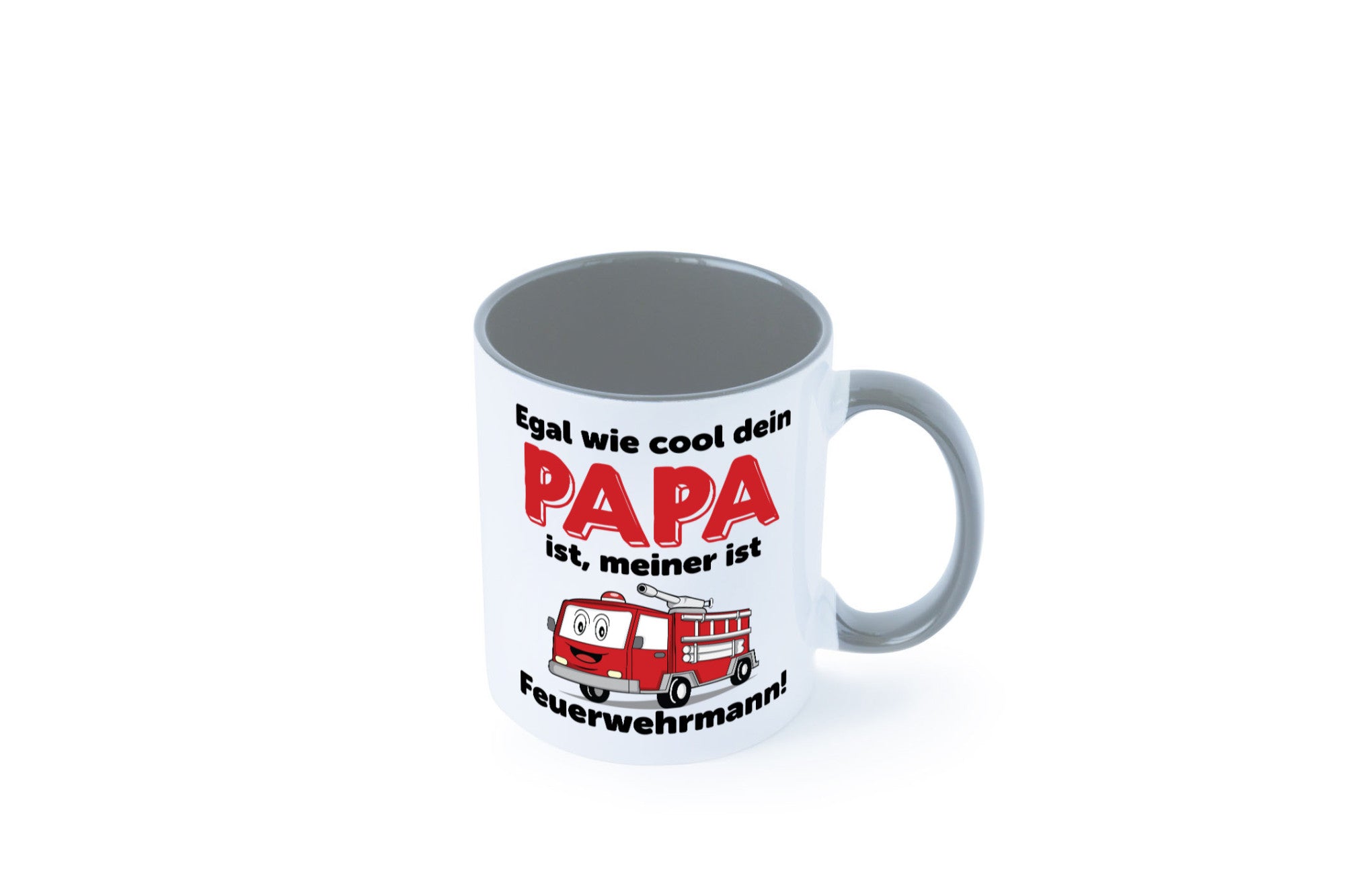 Cooler Papa | Feuerwehrmann Bester der Welt Humor Geschenkidee Tasse
