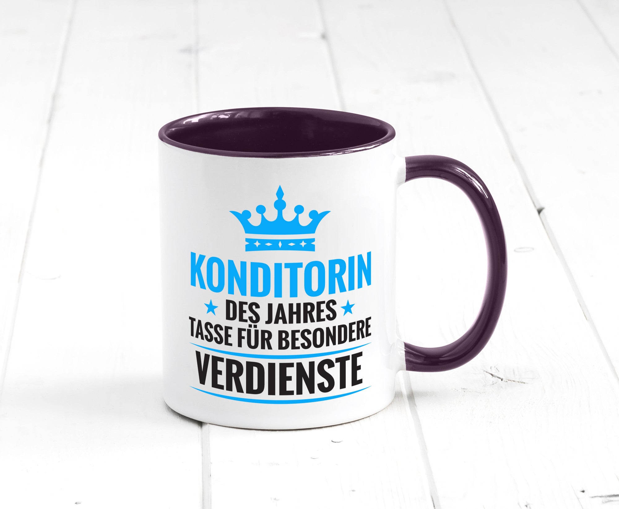 Besonderer Verdienst: Konditorin | Konditorei lustig Humor Geschenkidee