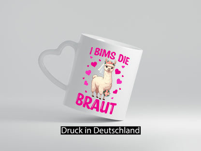 I Bims die Braut | JGA Hochzeit Humor Geschenkidee Tasse