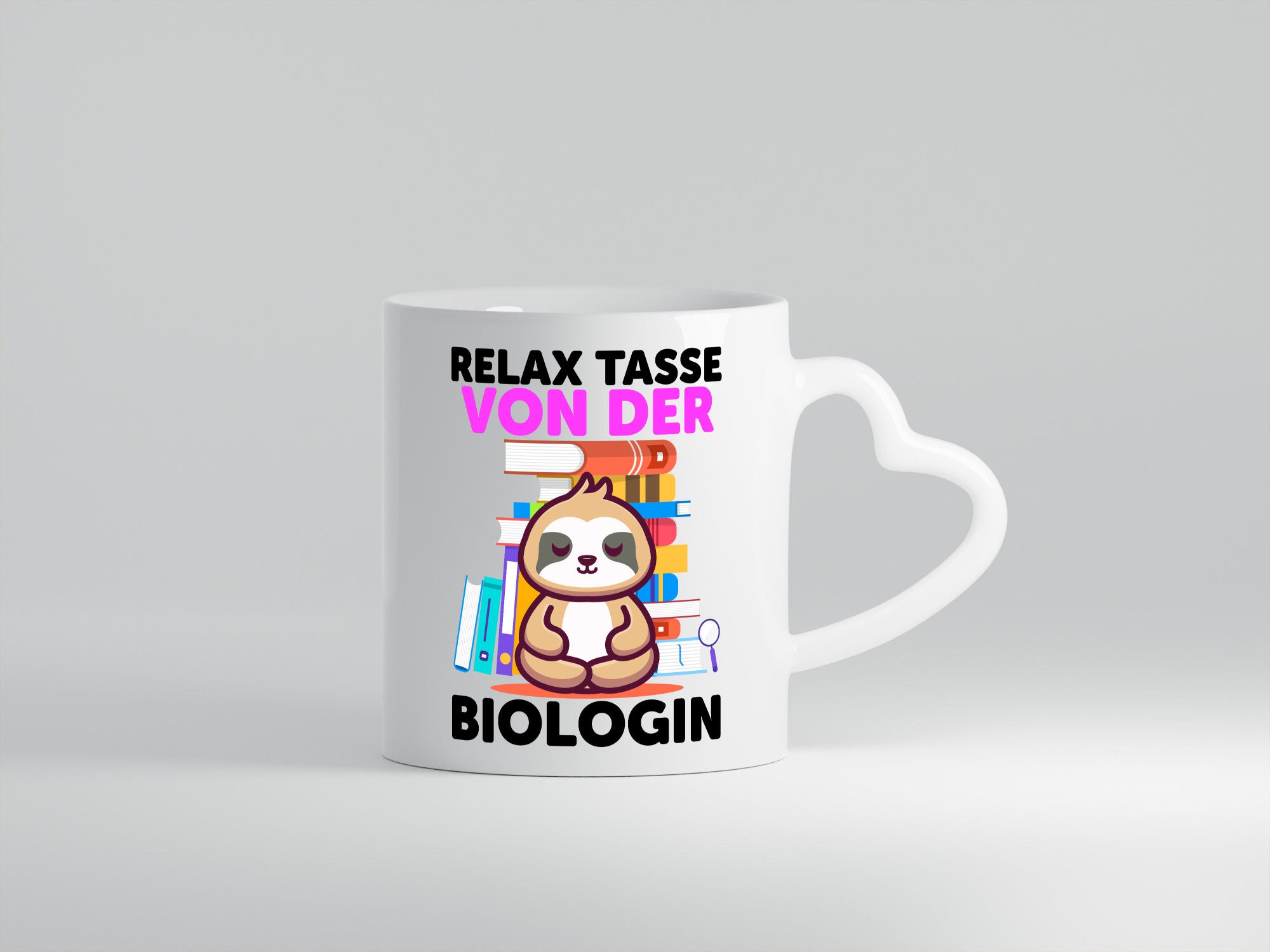 Relax Tasse: Biologin | Biologie Naturforscherin lustiger Spruch Geschenk Humor