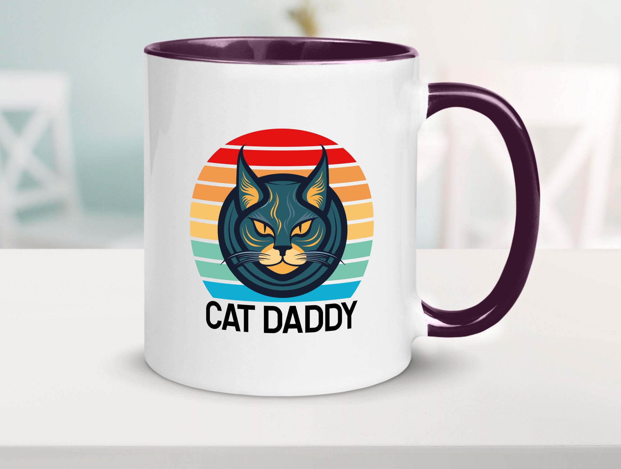 Cat Daddy | Katzenpapa niedliche Katze Tierliebhaber lustiger Spruch Geschenk