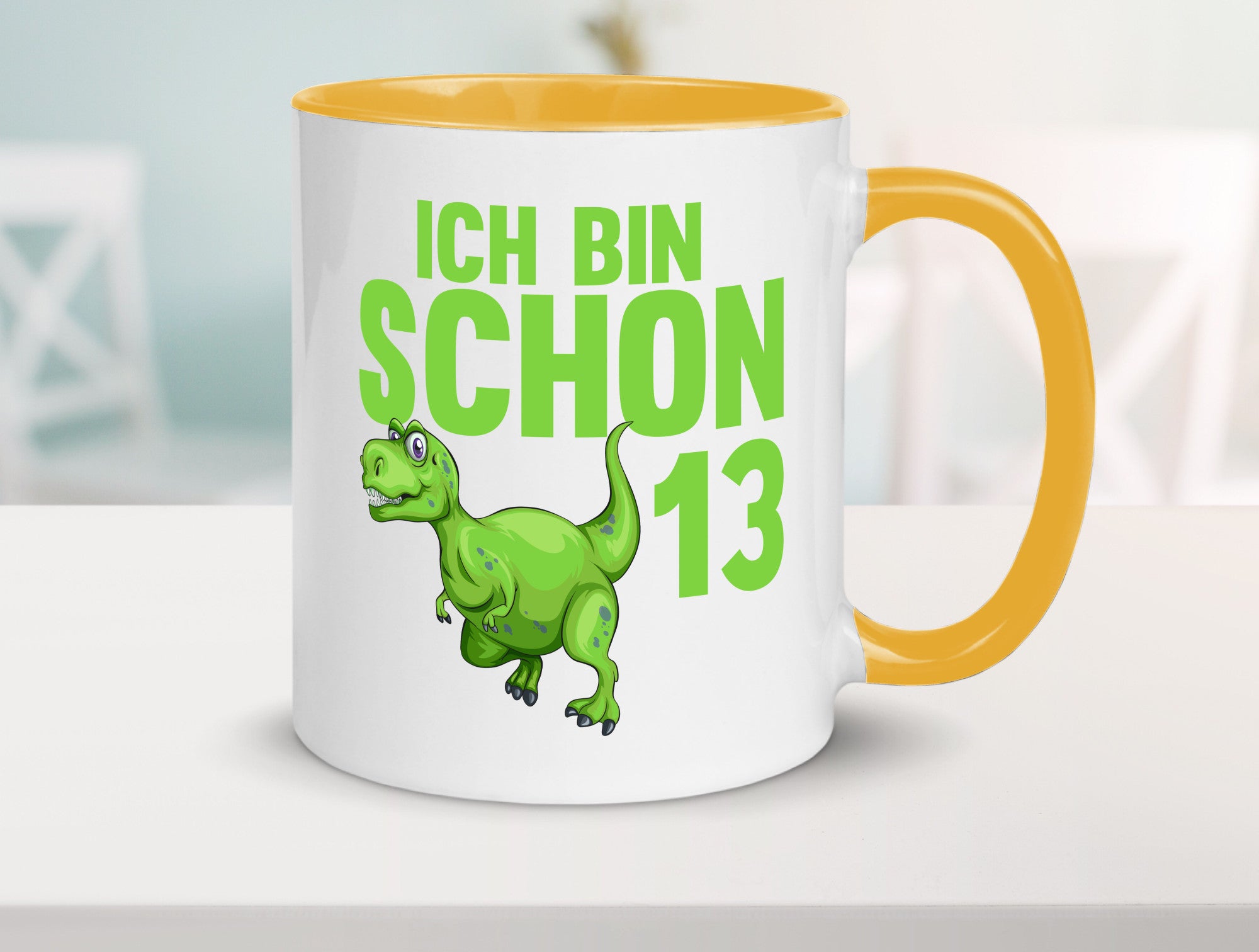 13. Geburtstag | 13 Jahre Dino Dinosaurier Humor Geschenkidee Tasse