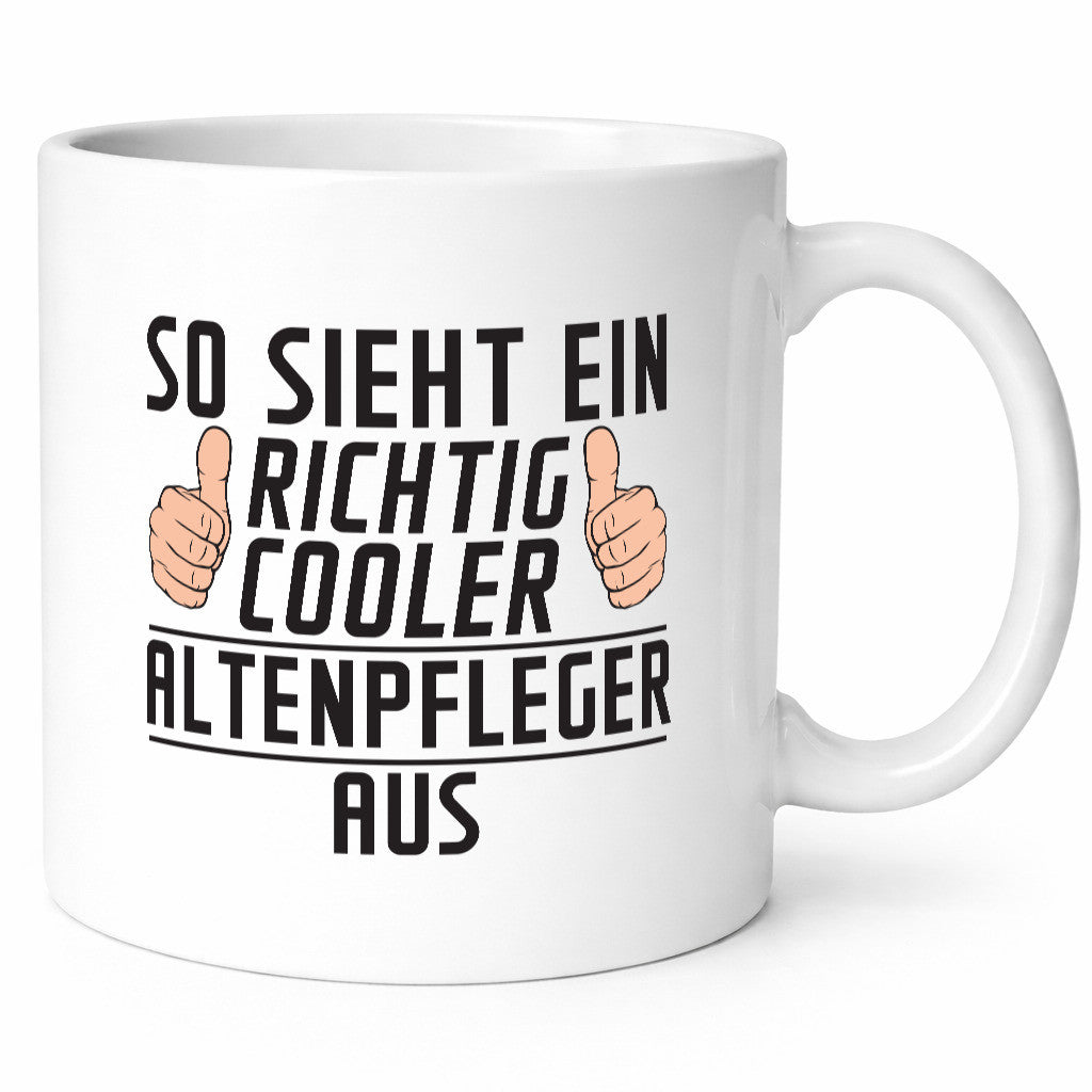 Richtig Cooler Altenpfleger | Pflegepersonal Altenheim lustig Humor