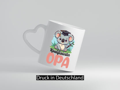 Qualifizierter Opa | Großvater Enkel Familie Humor Geschenkidee Tasse