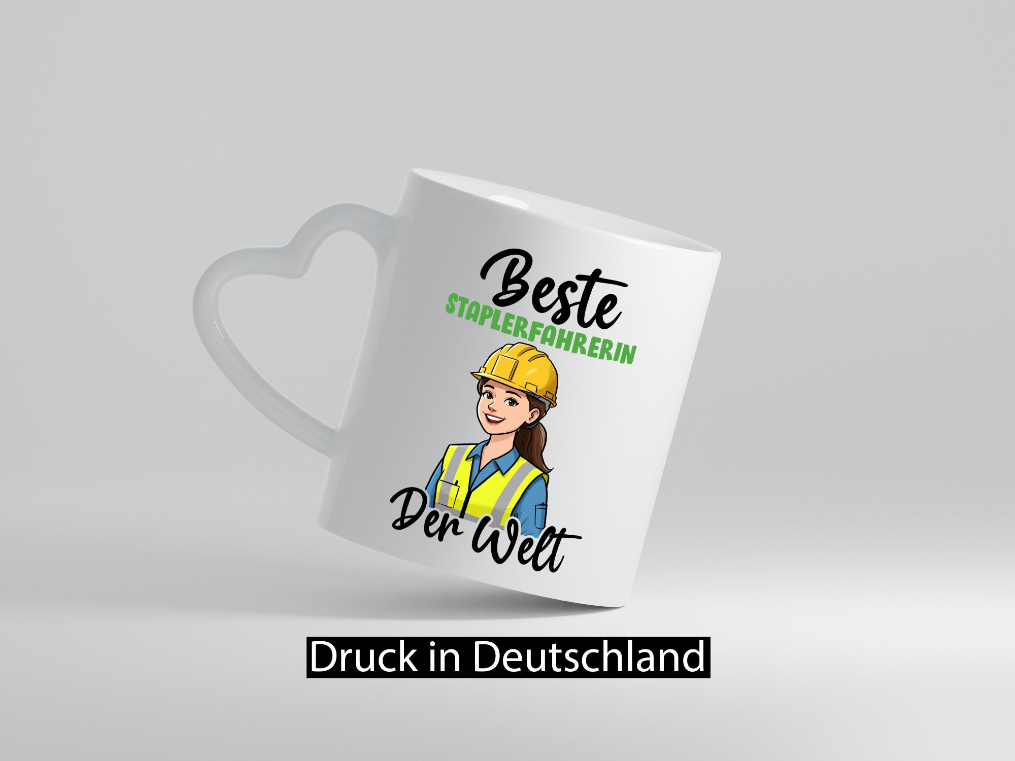 Beste Staplerfahrerin | Gabelstapler v2 lustiger Spruch Geschenk Humor