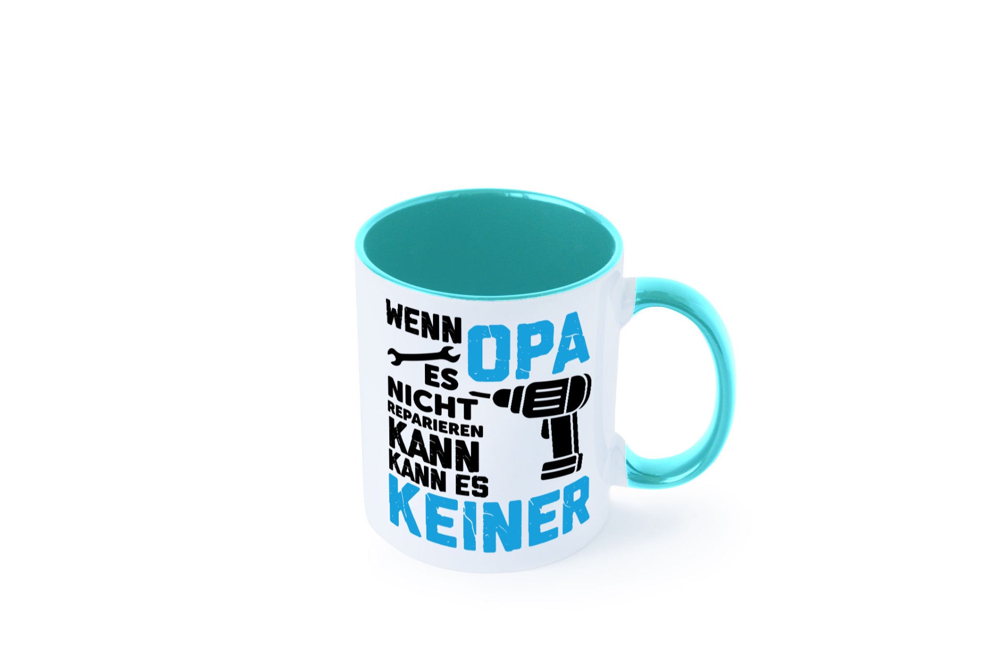Wenn opa es nicht Reparieren kann | für alles Geschenkidee Familie Humor Tasse