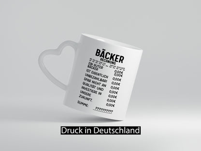 Bäcker Rechnung | Bäckerrei Verdammt guter Geschenk Humor Geschenkidee lustiger