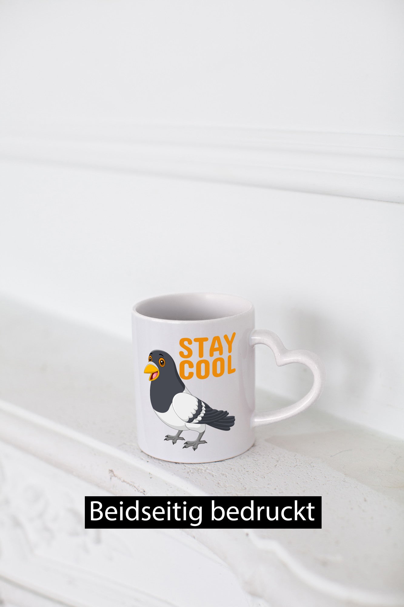 Stay Cool | coole Taube Motiv Tasse Jugendliche Humor Geschenkidee