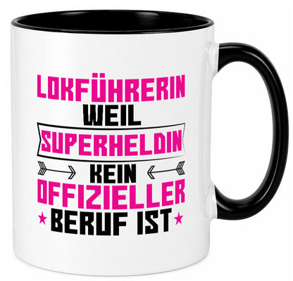 Superheldin Lokführerin | Zug Beruf Geschenk Arbeit Kollegen Büro lustiger