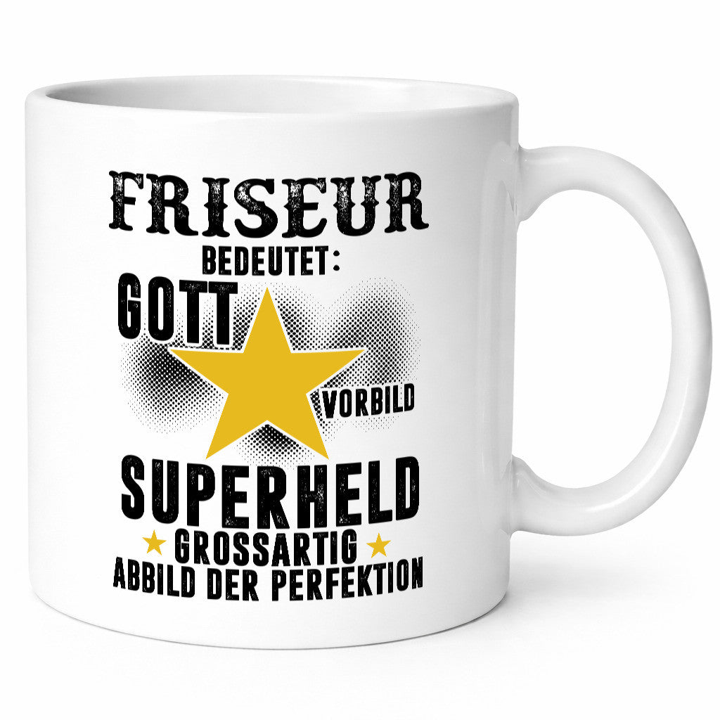 Bedeutung von Friseur | Frisör lustiger Spruch Geschenk Humor Geschenkidee Tasse