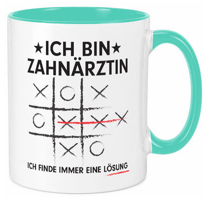 Löse Probleme: Zahnärztin | Zahnmedizin Beruf v3 lustiger Spruch Geschenk