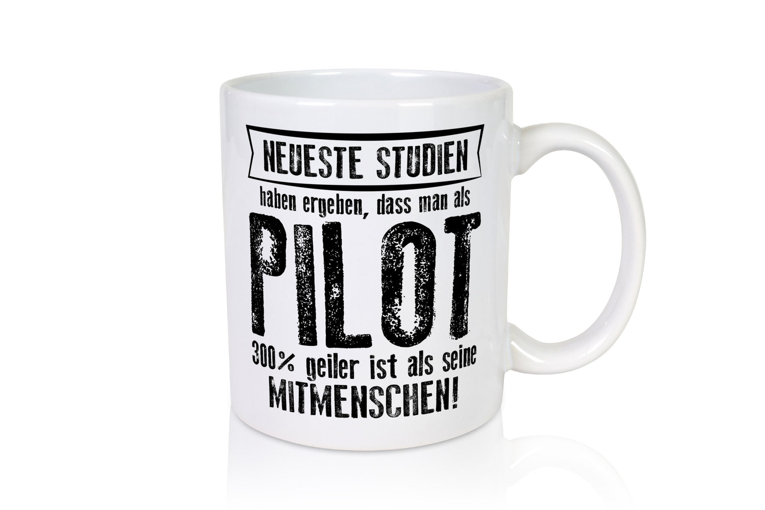 Neuste Studien: Pilot | Flugzeug Piloten Humor Geschenkidee Tasse