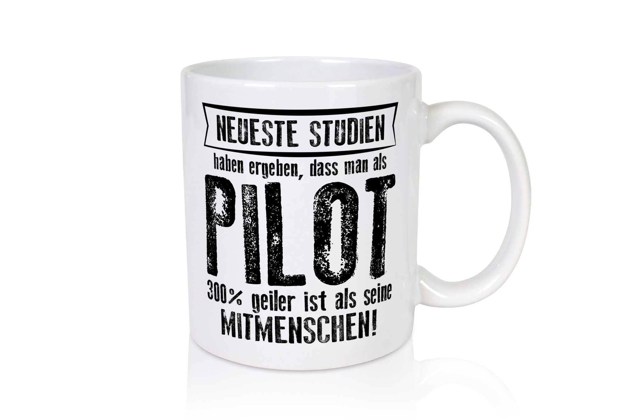 Neuste Studien: Pilot | Flugzeug Piloten Humor Geschenkidee Tasse