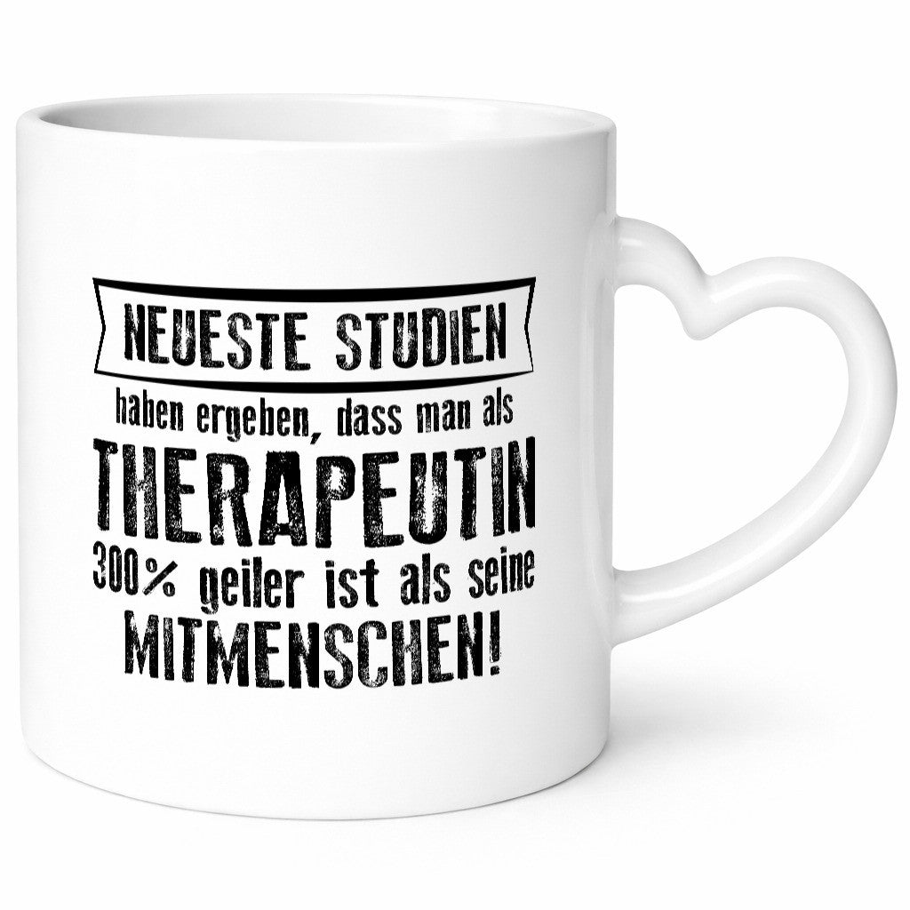 Neuste Studien: Therapeutin | Psychotherapie Therapie lustiger Spruch Geschenk
