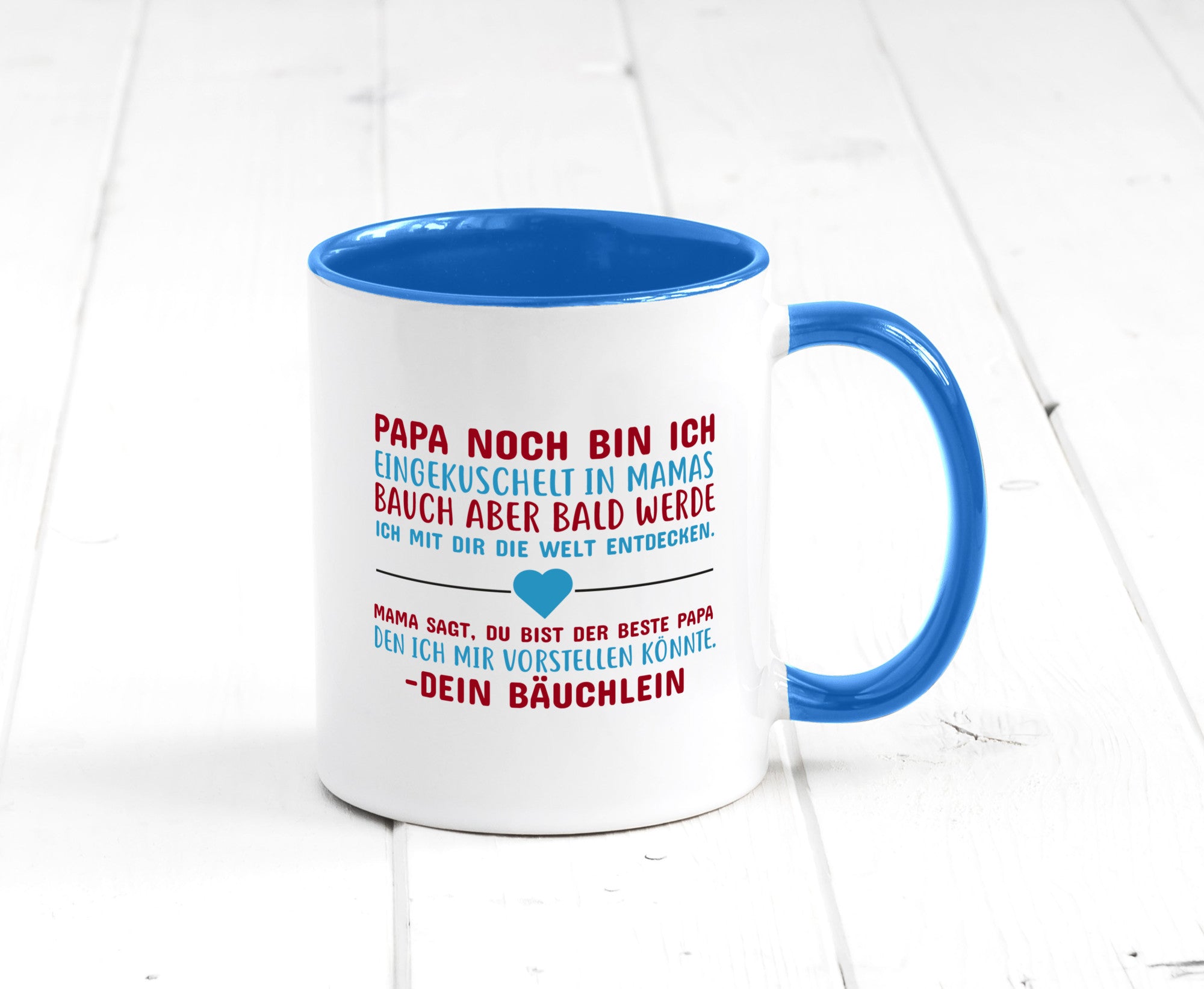 Schwangerschaft | Vaterschaft Tasse Papa Spruch Geschenk Familie Geschenkidee