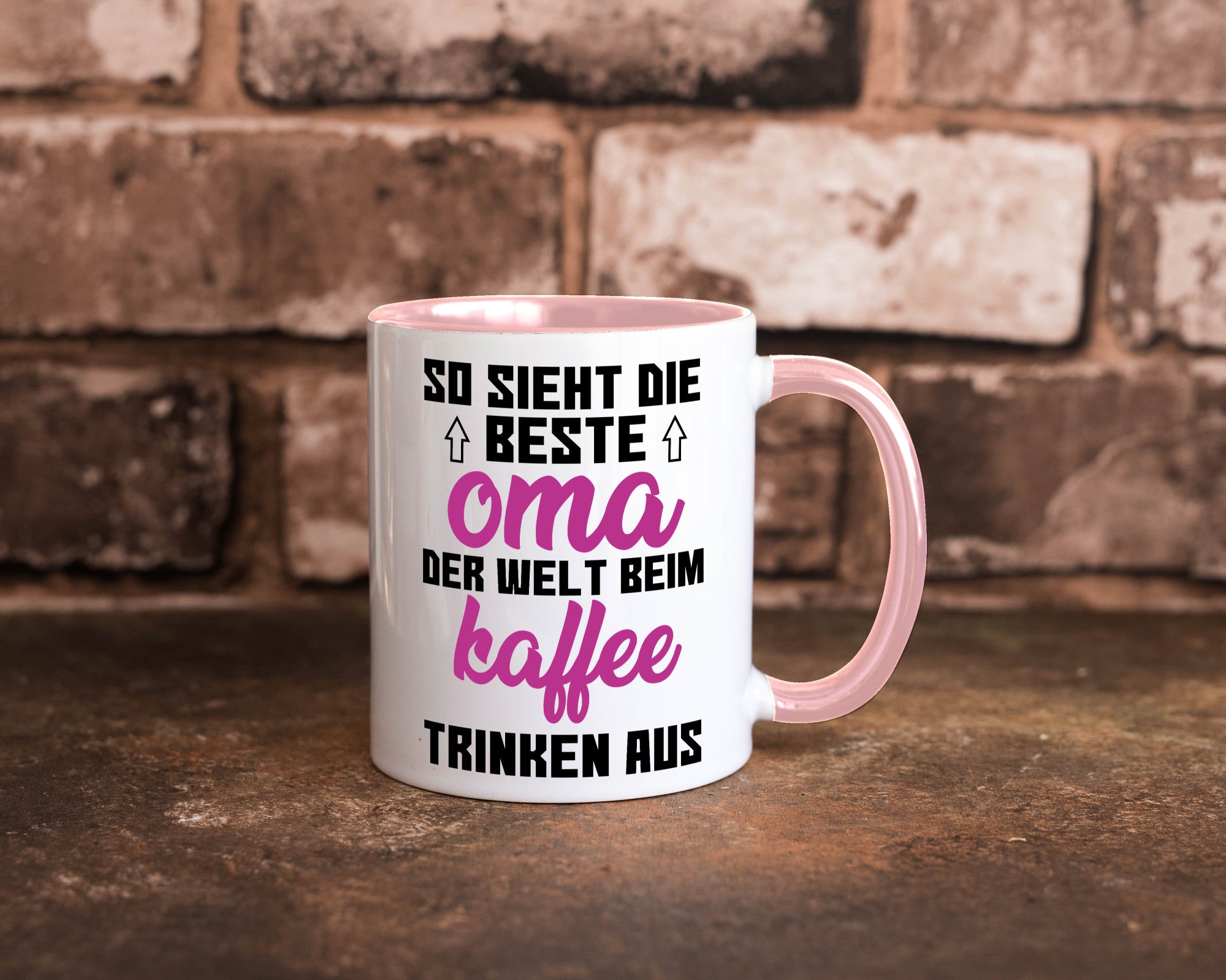Beste Oma der Welt | Großmutter Tasse lustiger Spruch Geschenk Familie