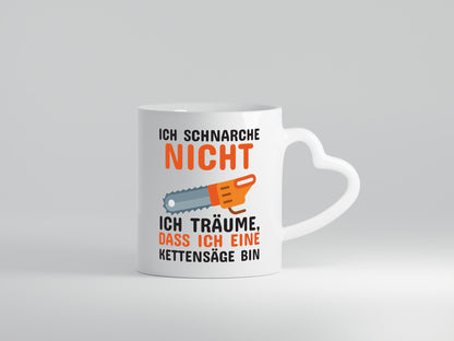 Ich schnarche nicht lustiger Spruch Geschenk Humor Geschenkidee Tasse