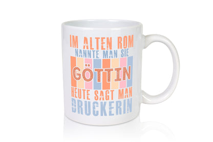 Heute sagt man: Druckerin | Druckerei Print Medien Humor Geschenkidee Tasse