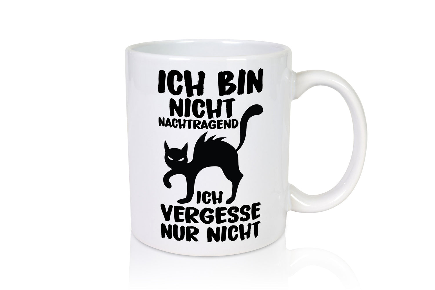 Ich vergesse nur nicht | Nachtragend böse Katze Comic Geschenk Tierliebhaber