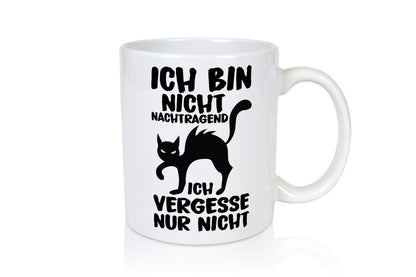 Ich vergesse nur nicht | Nachtragend böse Katze Comic Geschenk Tierliebhaber