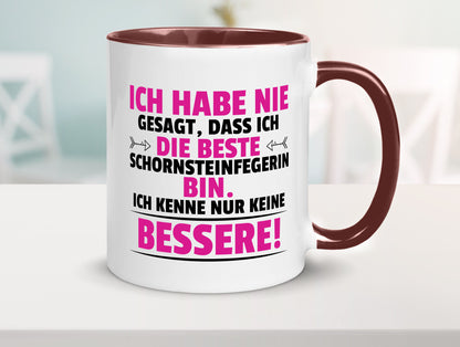 Die Beste Schornsteinfegerin | Kaminkehrer Handwerk lustig Humor Geschenkidee
