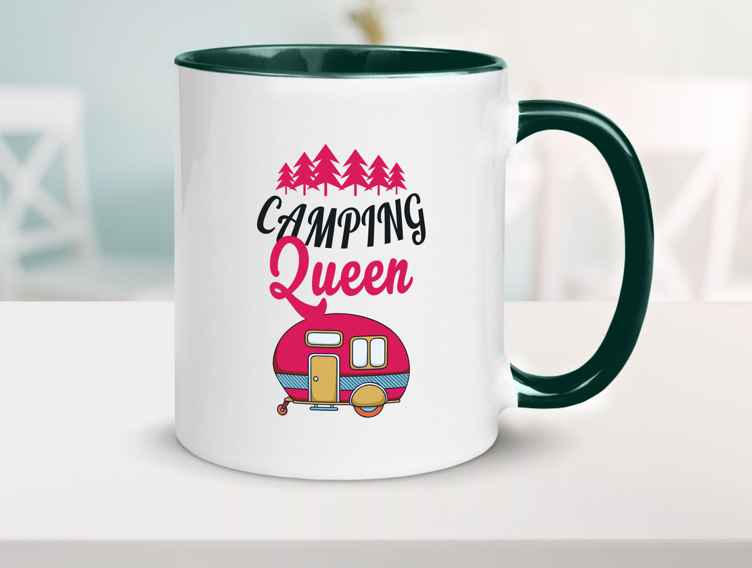 Camping Queen | Natur Lagerfeuer Geschenk Humor Geschenkidee lustiger Spruch