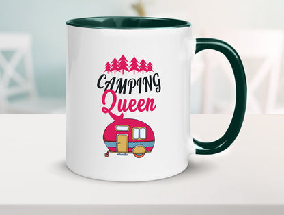 Camping Queen | Natur Lagerfeuer Geschenk Humor Geschenkidee lustiger Spruch