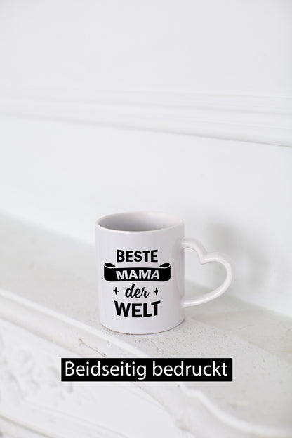 Beste Mama der Welt | Muttertag ich liebe dich Humor Familie Geschenkidee Tasse