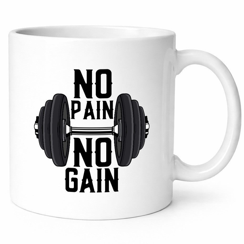 No Pain Gain | Training Motivation Fitness Pumpen lustig Humor Geschenkidee