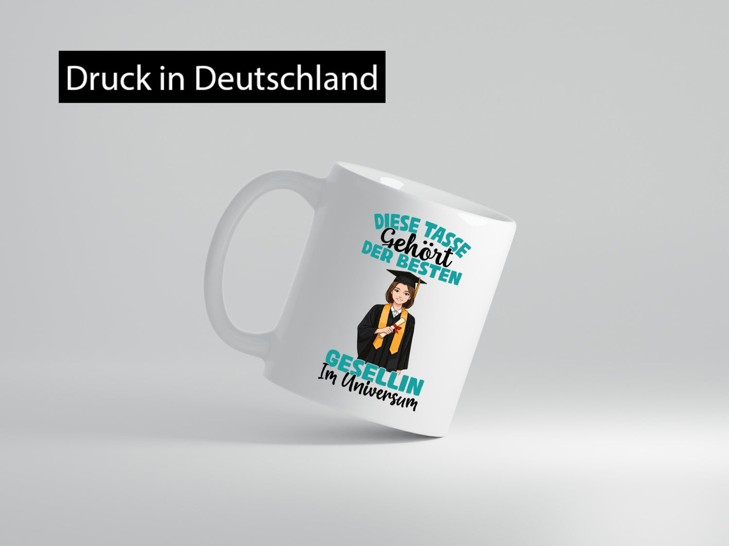Im Universum: Gesellin | Handwerkerinnen lustiger Spruch Geschenk Humor