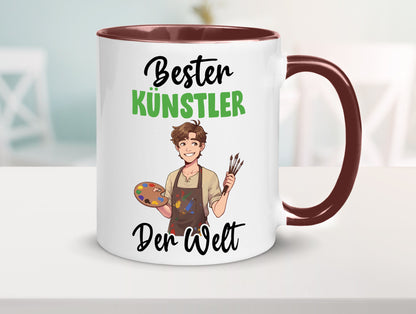 Bester Künstler | Kunst Geschenkidee Humor Tasse