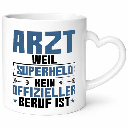 Superheld Arzt | Medizin Doktor Facharzt Geschenk Humor Geschenkidee lustiger