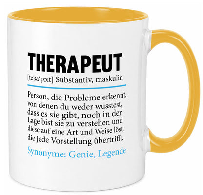 Therapeut | Psychotherapie Therapie Beruf lustig Humor Arbeit Kollegen Büro
