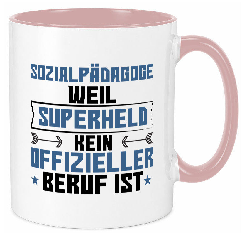Superheld Sozialpädagoge | Pädagoge lustig Humor Geschenkidee Geschenk Tasse