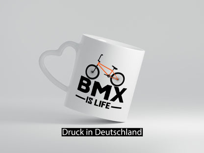 BMX Tasse | is Life Fahrrad Rennrad Fahrer Geschenkidee Humor