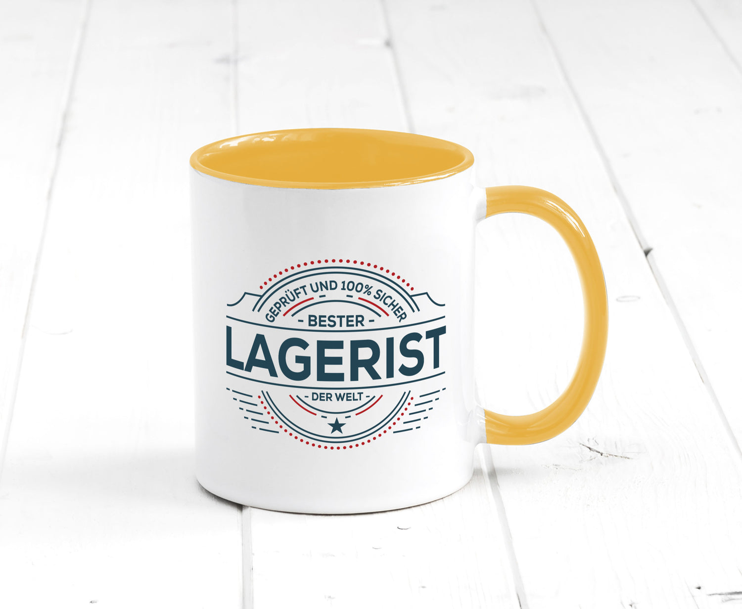 Geprüft und sicher: Lagerist | Lageristen Lager Arbeiter lustiger Spruch