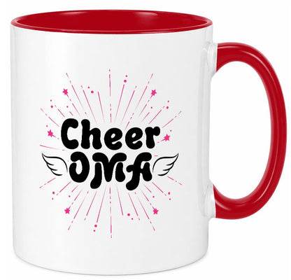 Cheer Oma | Beste Großmutter Geschenkidee Familie Humor Tasse