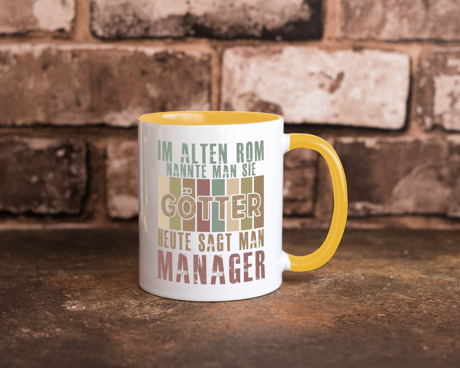 Heute sagt man: Manager | Management Humor Geschenkidee Tasse