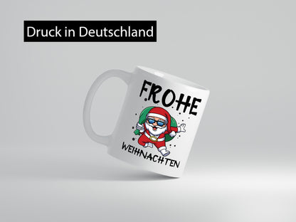 Frohe Weihnachten | Rock-n-Roll Humor Geschenkidee Tasse