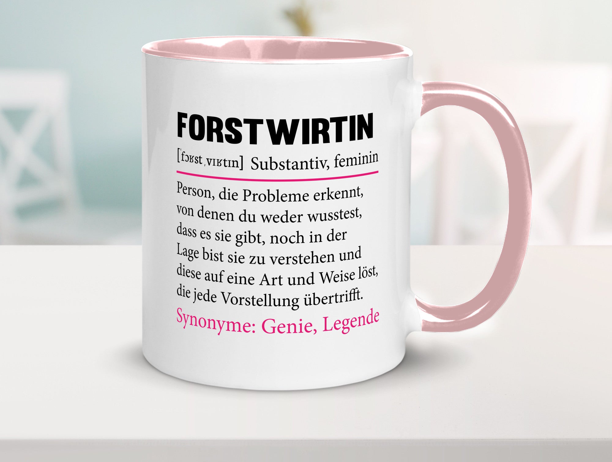 Forstwirtin | Beruf Spruch Forst Wirtin Humor Arbeit Kollegen Büro Geschenkidee