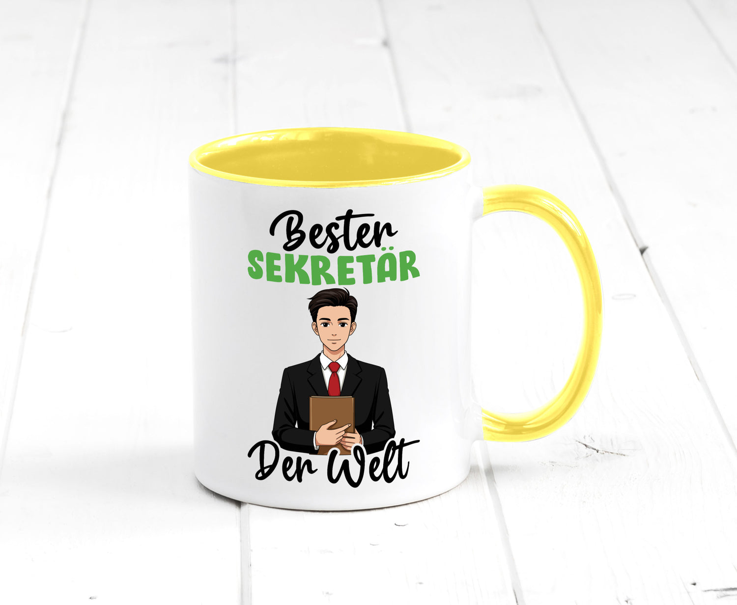 Bester Sekretär | Büro v2 lustiger Spruch Geschenk Arbeit Kollegen Tasse