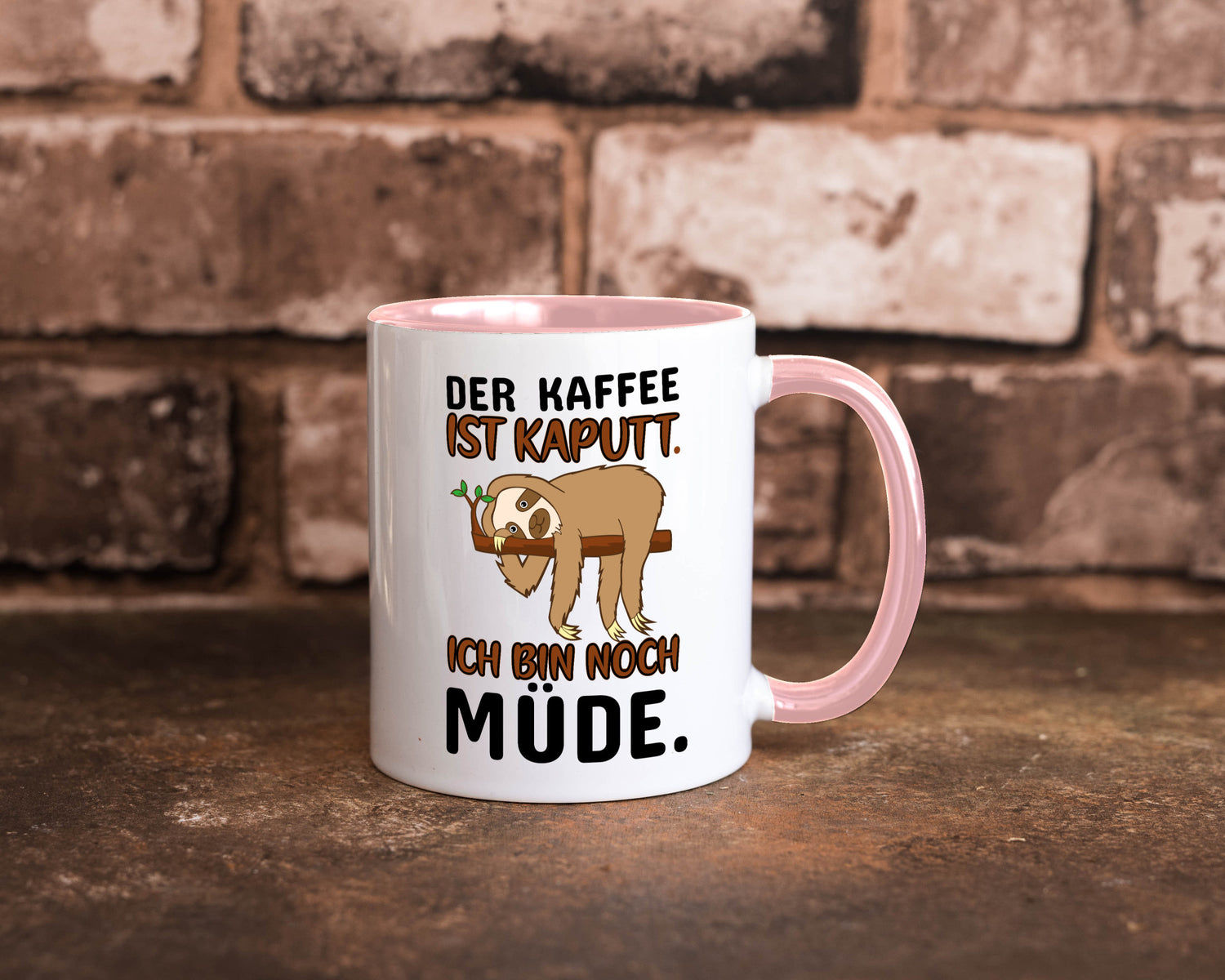 Der Kaffee ist kaputt v2 Geschenk Humor Geschenkidee lustiger Spruch Tasse