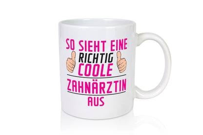 Richtig Coole Zahnärztin | Zahnmedizin Beruf lustiger Spruch Geschenk Arbeit