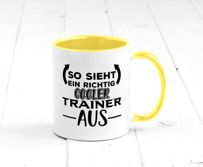 Richtig guter Trainer | Spruch Tasse Personal lustiger Geschenk Humor