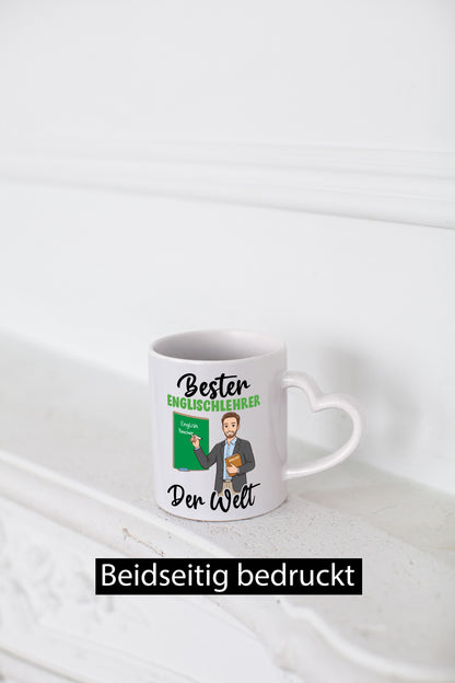 Bester Englischlehrer | Schule Englisch v2 Humor Geschenkidee Tasse