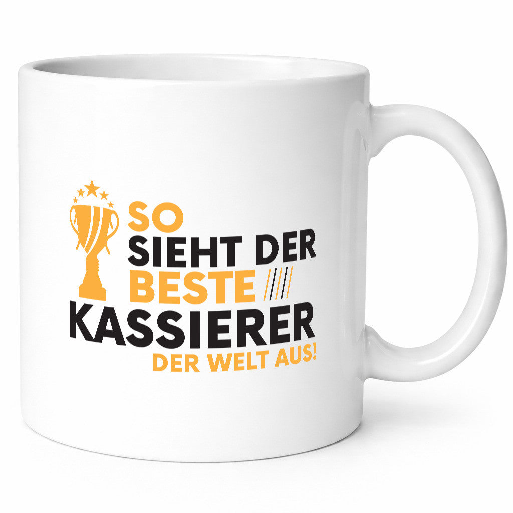 Der Weltbeste Kassierer Geschenk Humor Geschenkidee lustiger Spruch Tasse