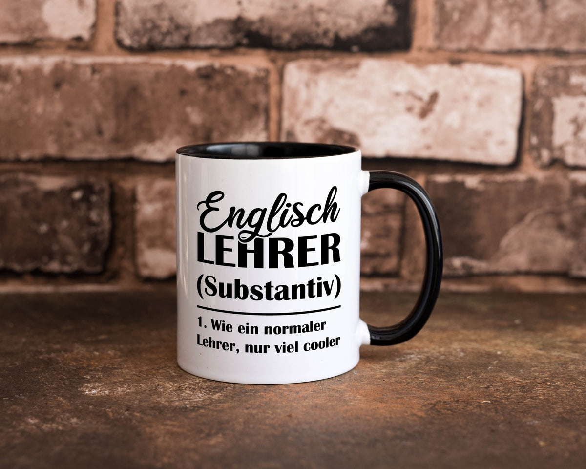 Englisch Lehrer, normal, nur viel cooler Geschenk Humor Geschenkidee lustiger Tasse