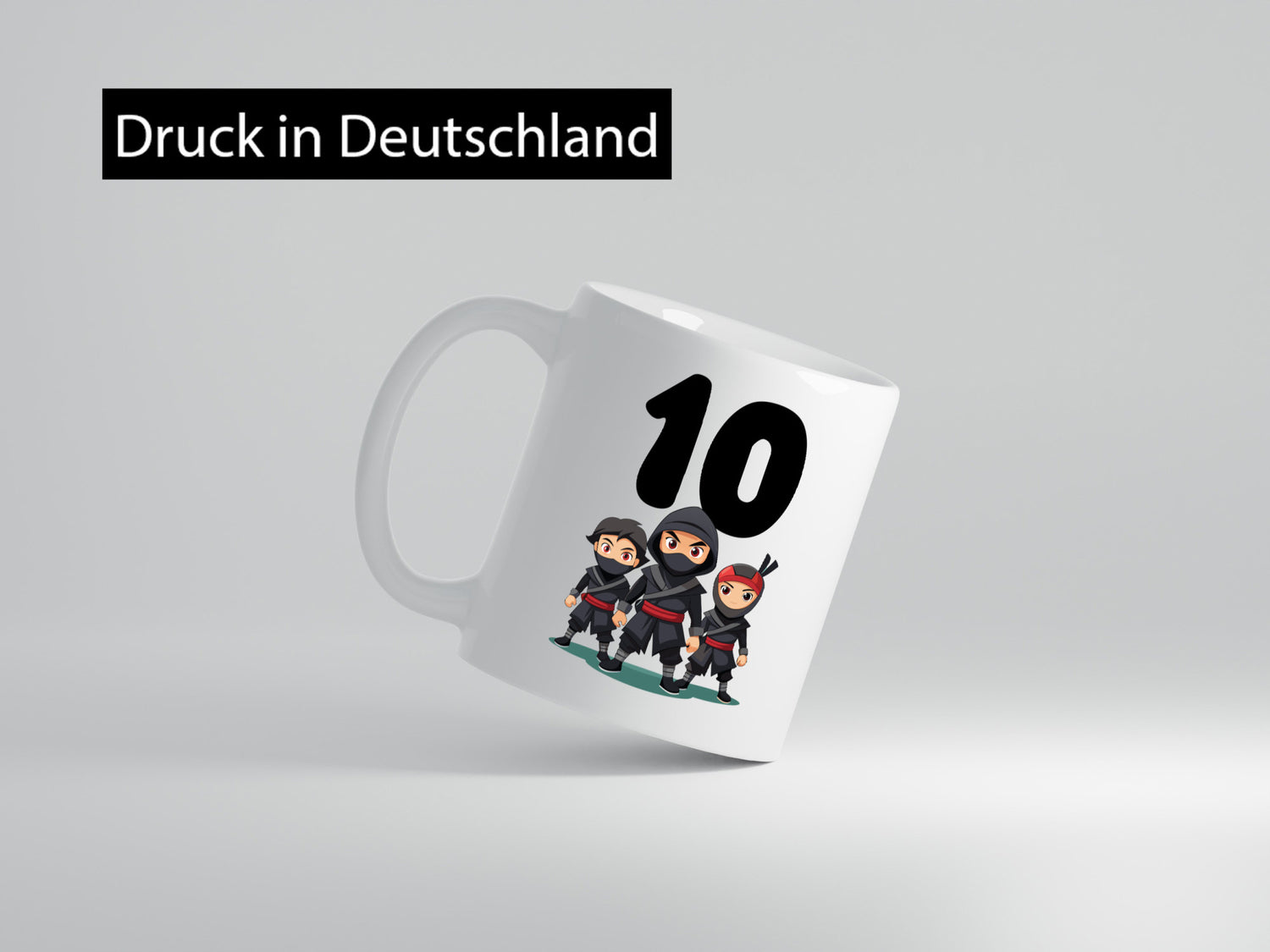 10. Geburtstag | 10 Jahre Ninja Humor Geschenkidee Tasse