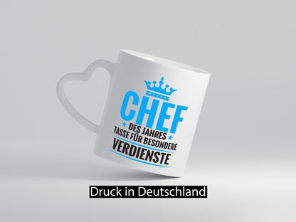 Besonderer Verdienst: Chef | Führungskraft Vorgesetzter lustig Arbeit Kollegen